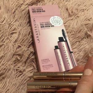 Anastasia Beverly Hills *Full size and Mini clear brow duo*